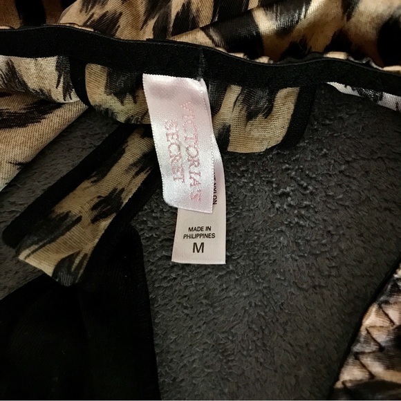 Vintage Victoria’s Secret Satin Garter Thong Skirt NWOT - Picture 7 of 9